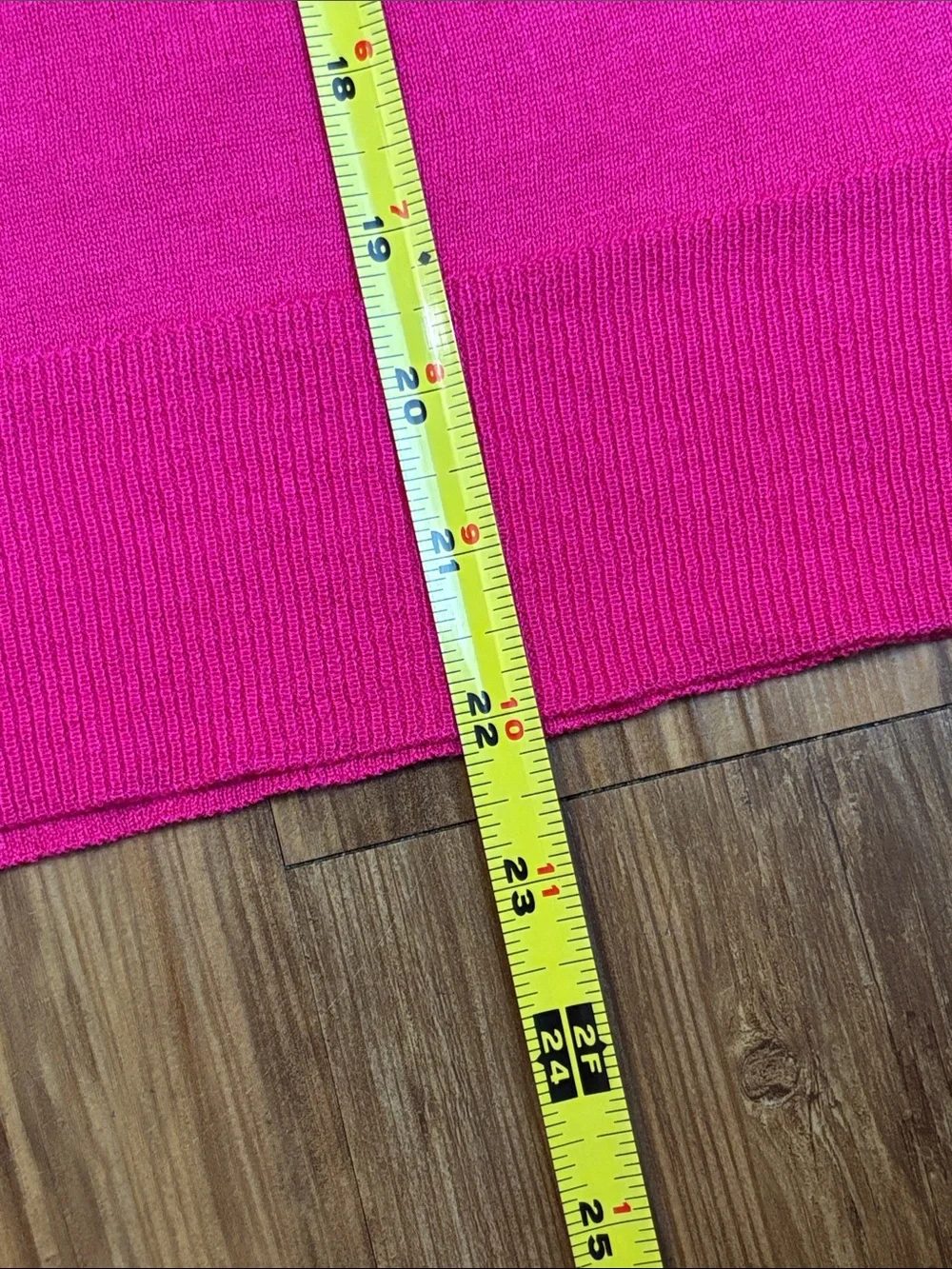 Zara Fuchsia Scoop Neck Lightweight Sweater